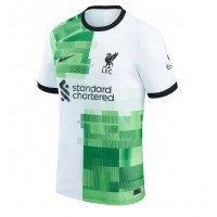Camiseta Liverpool Darwin Nunez #9 Segunda Equipación Replica 2023-24 mangas cortas